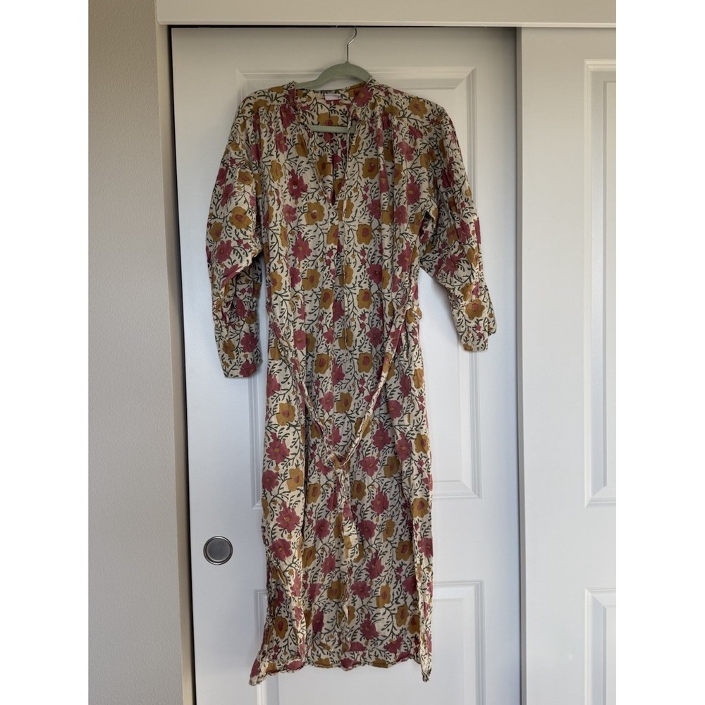 eric bergere dou bochi dress Floral Designer French Size XS Midi - Picture 1 of 9